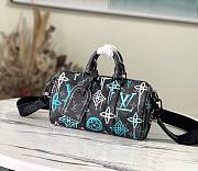 KITLIFE LOUIS VUITTON KEEPALL BANDOULIÈRE 25 Graffiti Green - M21399 - 25 x 15 x 11 cm - 1