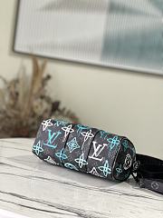 KITLIFE LOUIS VUITTON KEEPALL BANDOULIÈRE 25 Graffiti Green - M21399 - 25 x 15 x 11 cm - 3