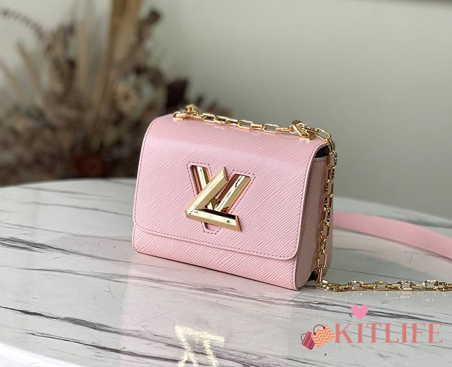 KITLIFE TWIST PM EPI LEATHER Pink - M21027 - 19 x 15 x 9 cm - 1