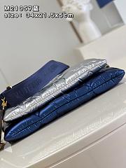 KITLIFE LOUIS VUITTON MAXI MULTI POCHETTE ACCESSOIRES Navy Blue / Silver - M2105 - 34 x 21.5 x 5 cm - 5