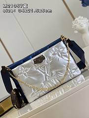 KITLIFE LOUIS VUITTON MAXI MULTI POCHETTE ACCESSOIRES Navy Blue / Silver - M2105 - 34 x 21.5 x 5 cm - 3