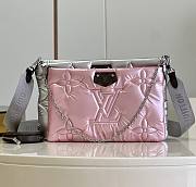 KITLIFE LOUIS VUITTON MAXI MULTI POCHETTE ACCESSOIRES Silver / Pale Pink - M2105 - 34 x 21.5 x 5 cm  - 1