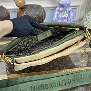 	 KITLIFE LOUIS VUITTON MAXI MULTI POCHETTE ACCESSOIRES Army Green / Beige - 24x13.5x4cm - 3