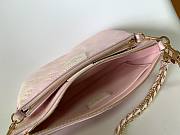 KITLIFE LOUIS VUITTON MULTI POCHETTE ACCESSOIRES LIGHT PINK - M46093 -25 x 14.5 x 4.5 cm - 2