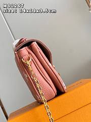 KITLIFE LOUIS VUITTON micro metis monogram pink - 14 x 11 x 3.5 - 5