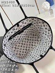 	 Kitlife Louis Vuitton Neverfull Gray Denim Textile Jacquard - 31*28*14cm - 2
