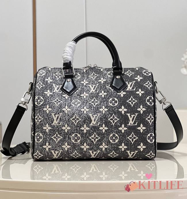 Kitlife Louis Vuitton Canvas Speedy Bandoulière 25 Top-Handle Bag - 25*19*15cm - 1