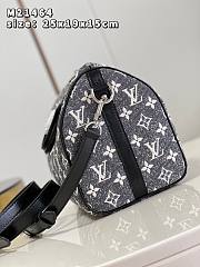 Kitlife Louis Vuitton Canvas Speedy Bandoulière 25 Top-Handle Bag - 25*19*15cm - 5
