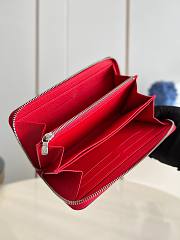 	 KITLIFE LOUIS VUITTON X SUPREME ORGANIZER WALLET RED - 19*10*2cm - 5