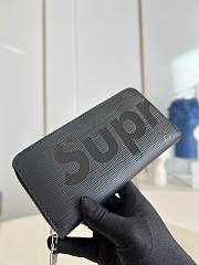 	 KITLIFE LOUIS VUITTON X SUPREME ORGANIZER WALLET BLACK - 19*10*2cm - 3