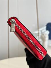 	 KITLIFE LOUIS VUITTON X SUPREME ZIPPY ORGANIZER WALLET RED - 21*12*2cm - 5