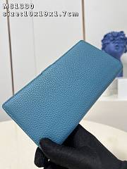 	 KITLIFE LOUIS VUITTON VERTICAL WALLET Blue / Pink - M81367 - 10*19*1.7cm - 2