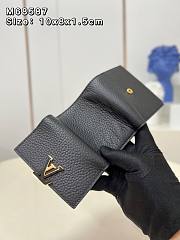 KITLIFE LOUIS VUITTON CAPUCINES XS WALLET BLACK - M68587 - 10 x 8 x 1.5 cm - 3