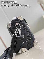 KITLIFE LOUIS VUITTON SIDE TRUNK PM BAG BLACK - M21709 - 21 x 14 x 6 cm - 3