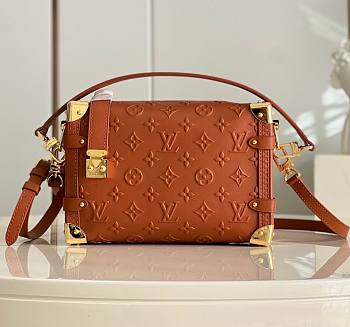 	 KITLIFE LOUIS VUITTON SIDE TRUNK PM BAG TAN - M21709 - 21 x 14 x 6 cm