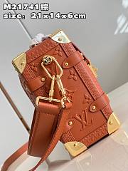 	 KITLIFE LOUIS VUITTON SIDE TRUNK PM BAG TAN - M21709 - 21 x 14 x 6 cm - 4
