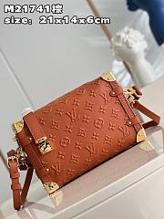 	 KITLIFE LOUIS VUITTON SIDE TRUNK PM BAG TAN - M21709 - 21 x 14 x 6 cm - 2