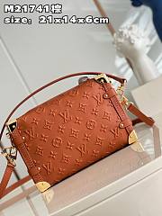 	 KITLIFE LOUIS VUITTON SIDE TRUNK PM BAG TAN - M21709 - 21 x 14 x 6 cm - 3