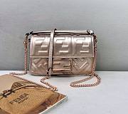 Kitlife Fendi Baguette Mini Rose Gold Nappa Leather - 19cm - 1