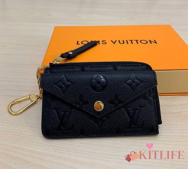 	 KITLIFE LOUIS VUITTON CARD HOLDER RECTO VERSO Black - M69421 - 13 x 9.5 x 2.5 cm - 1