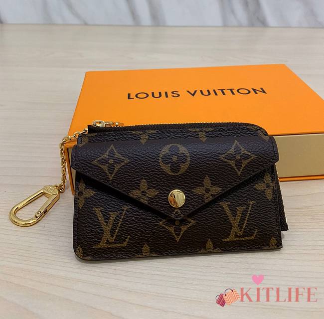 	 KITLIFE LOUIS VUITTON CARD HOLDER RECTO VERSO MONOGRAM BROWN - M69431 - 13 x 9.5 x 2.5 cm - 1