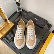	 Kitlife Prada Double Wheel nylon gabardine sneakers desert beige - 2