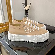 	 Kitlife Prada Double Wheel nylon gabardine sneakers desert beige - 3