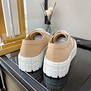 	 Kitlife Prada Double Wheel nylon gabardine sneakers desert beige - 5