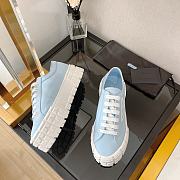 	 Kitlife Prada Double Wheel nylon gabardine sneakers light blue - 2