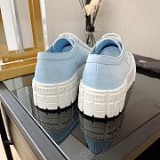 	 Kitlife Prada Double Wheel nylon gabardine sneakers light blue - 3