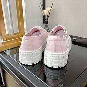 	 Kitlife Prada Double Wheel nylon gabardine sneakers alabaster pink - 2