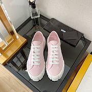 	 Kitlife Prada Double Wheel nylon gabardine sneakers alabaster pink - 3