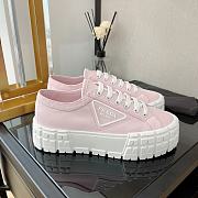 	 Kitlife Prada Double Wheel nylon gabardine sneakers alabaster pink - 6