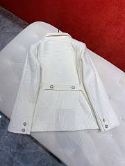 Kitlife Chanel Boutique Double Breasted Jacket White - 2