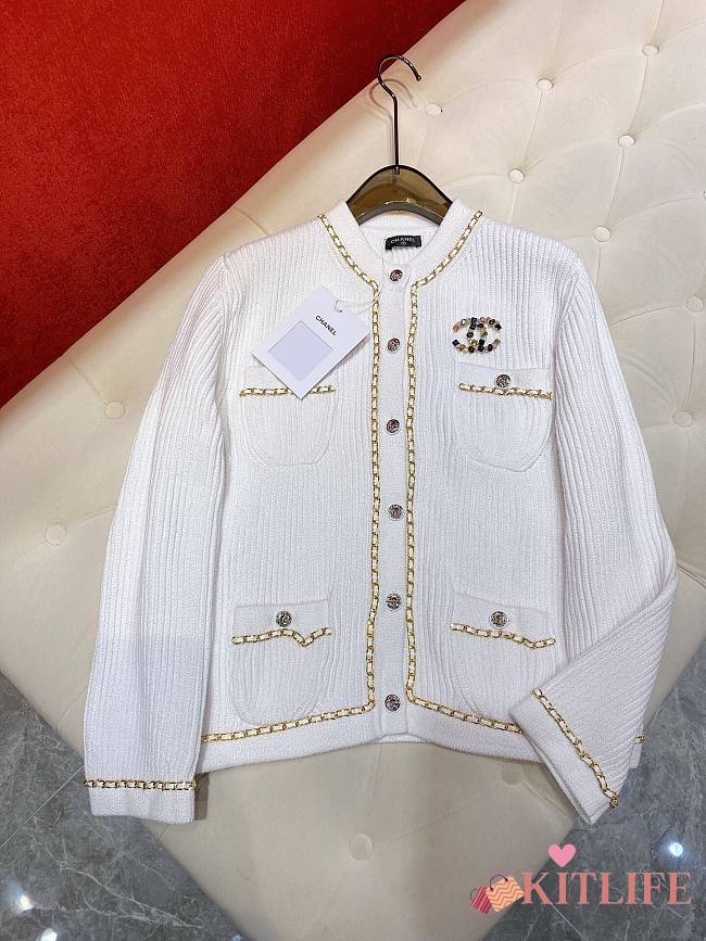 Kitlife Chanel Cardigan With Gold Chain  - 1
