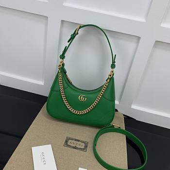 	 Kitlife Gucci Aphrodite small shoulder bag green - ‎731817 - W25cm x H19cm x D7cm