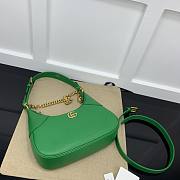 	 Kitlife Gucci Aphrodite small shoulder bag green - ‎731817 - W25cm x H19cm x D7cm - 4