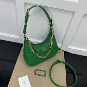 	 Kitlife Gucci Aphrodite small shoulder bag green - ‎731817 - W25cm x H19cm x D7cm - 3