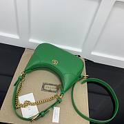 	 Kitlife Gucci Aphrodite small shoulder bag green - ‎731817 - W25cm x H19cm x D7cm - 2