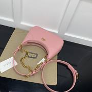 	 Kitlife Gucci Aphrodite small shoulder bag pink - ‎731817 - W25cm x H19cm x D7cm - 2