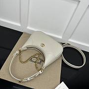 	 Kitlife Gucci Aphrodite small shoulder bag white - ‎731817 - W25cm x H19cm x D7cm - 3