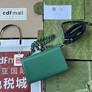 	 Kitlife Gucci Horsebit 1955 mini green bag - 724713 - W20cm x H12cm x D5.5cm - 5