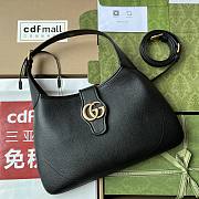 Kitlife Gucci Aphrodite large shoulder black bag - 72632 - W47cm x H43cm x D3cm - 1