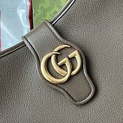 	 Kitlife Gucci Aphrodite large shoulder brown bag - 72632 - W47cm x H43cm x D3cm - 2