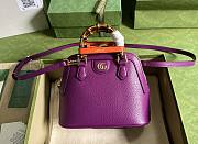 	 Kitlife Gucci Diana mini tote bag purple - 715775 - 20*16*8.5cm - 1