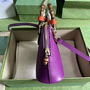 	 Kitlife Gucci Diana mini tote bag purple - 715775 - 20*16*8.5cm - 5