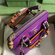 	 Kitlife Gucci Diana mini tote bag purple - 715775 - 20*16*8.5cm - 4