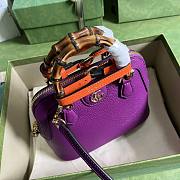 	 Kitlife Gucci Diana mini tote bag purple - 715775 - 20*16*8.5cm - 3