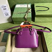 	 Kitlife Gucci Diana mini tote bag purple - 715775 - 20*16*8.5cm - 2