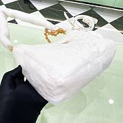 Kitlife Prafa Shearling mini-bag white - 22x18x6cm - 3